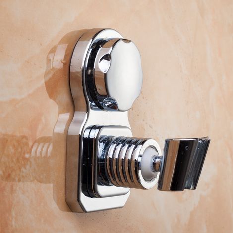 Support pommeau de douche sans perçage réglable acier inoxydable