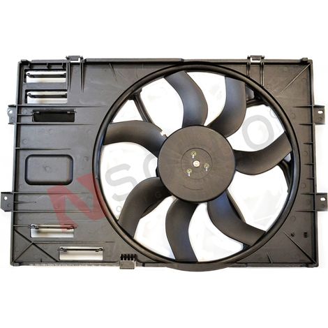 Sollo Kühlerlüfter Lüfter  Motorkühlung für VW 7E0121205H 7E0121205A für T5 TRANSPORTER MULTIVAN T6 MULTIVAN