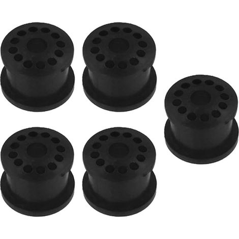 Juego de 5 bujes de plástico para el cable de la palanca de cambios para Ford Focus Fiesta 4S6P7412AA - Negro - Para Ford Focus 1998-2009 - Fácil instalación (1/5)