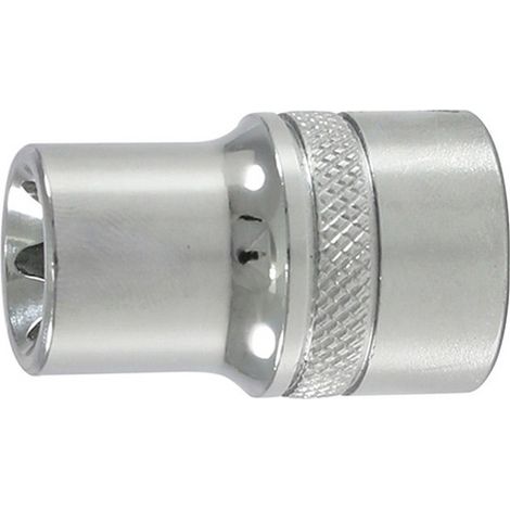 Socket 1/2 '' Per Il Maschio Torx®, Lucido Dimensioni: E 16, Lunghezza 38 Mm Per Viti M12