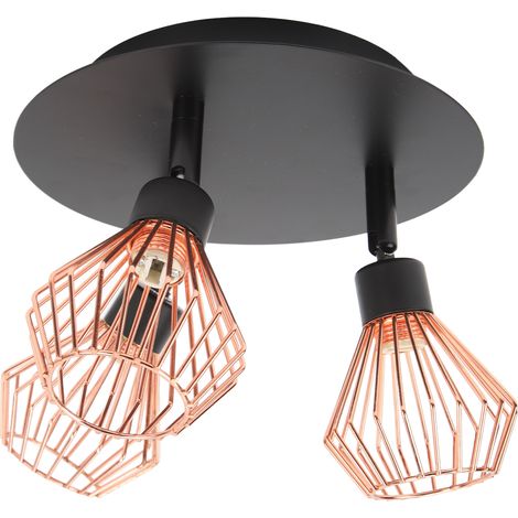 luminaires plafonniers, douilles G9 noires mates, éclairage orientable multidirectionnel pour couloir de style campagnard, 85-265 V (1/5)