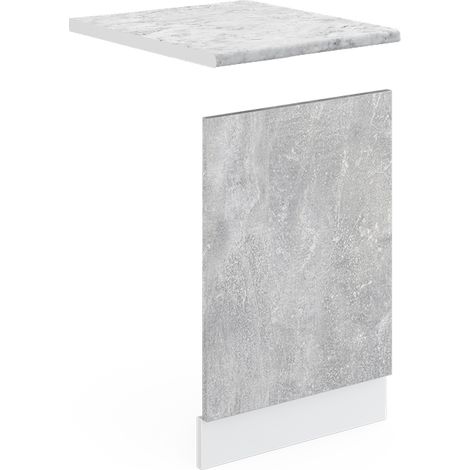 Pannello frontale R-Line, Calcestruzzo, 45 cm , PL Marmo, Vicco (1/4)