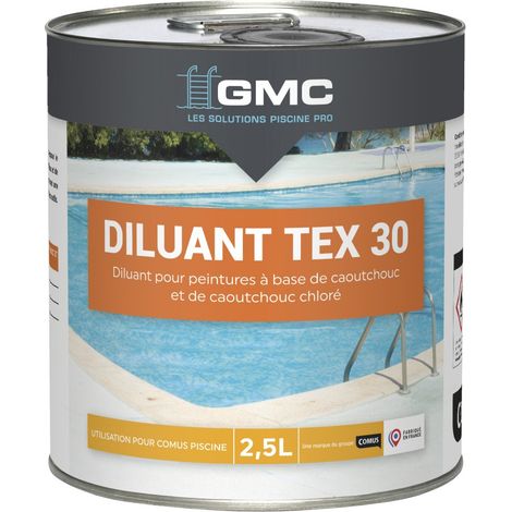 DILUANT TEX 30 - 2.5L - Diluant spécial COMUS PISCINE