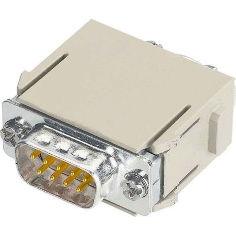 Harting Stifteinsatz D-Sub Buchse, 9-pol. 09140093001 (1/2)