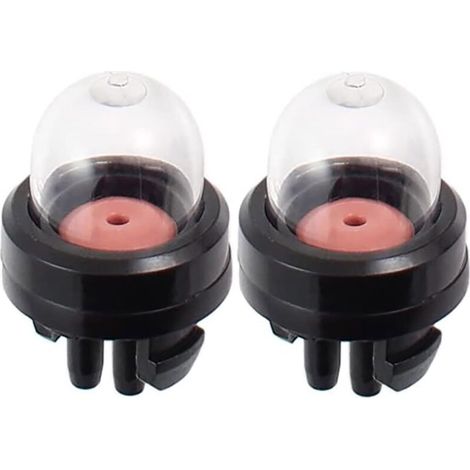 2x Pompe d'amorçage 188-512 compatible avec Poulan 35879158 Homelite HLT28 Ampoule d'amorçe Poire Carburateur Débroussailleuse Tondeuse Tracteur Carburant Essence (1/4)