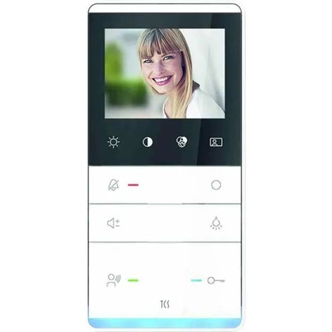 Intercom de video TCS ivw5110-0145 pantalla 3.5 pulgadas manos libres