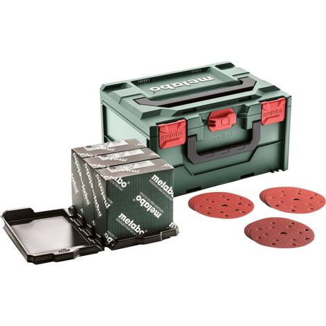 Metabo metaBOX Schleifmittel-Set multi-hole, 150, H+M (1/4)