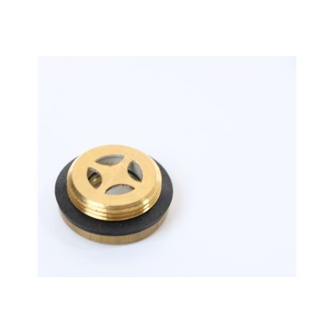 Specchio olio in ottone 27x1,5 (versione rotonda)