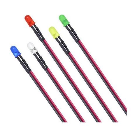 LED M. KAB. 24V 3MM FARBMIX 25ST. TRU