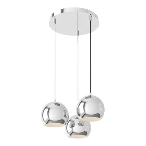 [GEBRAUCHT] B-Ware Euluna Hängeleuchte Cool Deckenlampe Pendelleuchte Lampe Leuchte E27 Chrom96