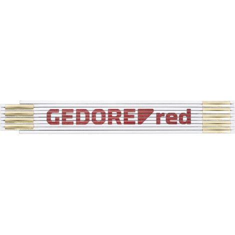 GEDORE RED 3301426 - Règle pliante en bois L.2m Kl.III hêtre , R94500002