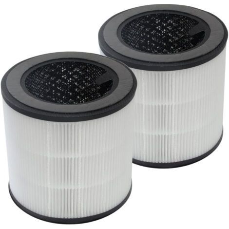 Lot de 2 filtres de rechange compatibles avec les purificateurs d'air Philips série 800 AC0820, AC0830, AC0850, FY0293 30 et FY0194 30 (1/5)