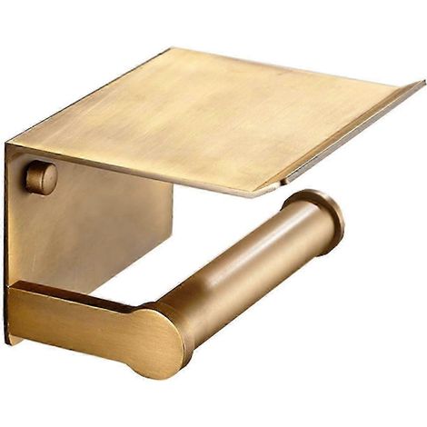 Antique Brass Toilet Paper Holder - Wall MountSZXM (1/5)
