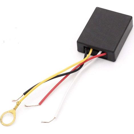 Module Variateur Tactile - 220 V - Pour Lampe De Table Et Applique - Réglage Progressif De L'Intensité - Fonction 3 Voies - Sans Bruit