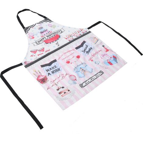 Tablier de cuisine tendance et anti-taches sans manches en tissu, accessoire de cuisine 9 (1/5)