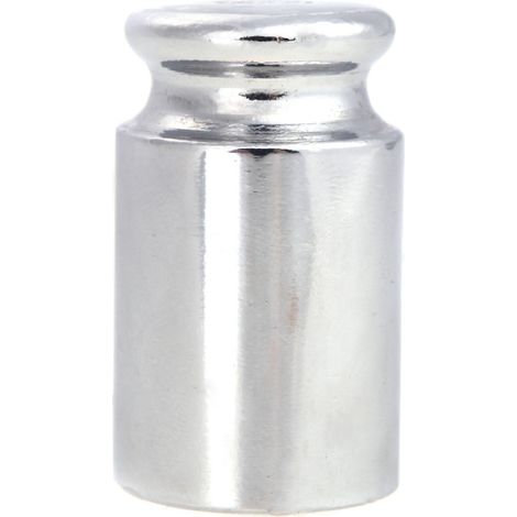 Beyamis Poids de calibration 200g chromé – précis ±0.003g, pour balance numérique, étalonnage, argent (1/5)