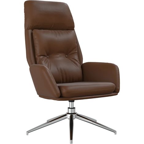 Maison Exclusive - Relaxsessel Braun Echtleder (1/5)