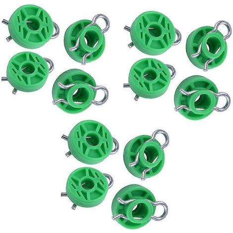 12 pièces 4493433 93246015715 83343433 Guide de lève-vitre de porte, clip de retenue coulissant pour Saab -Yx (1/4)