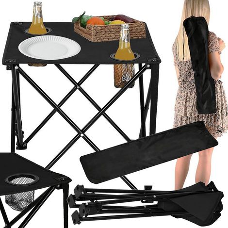 Petite table de pêche pliante pour balcon pour le camping sous la tente (1/5)