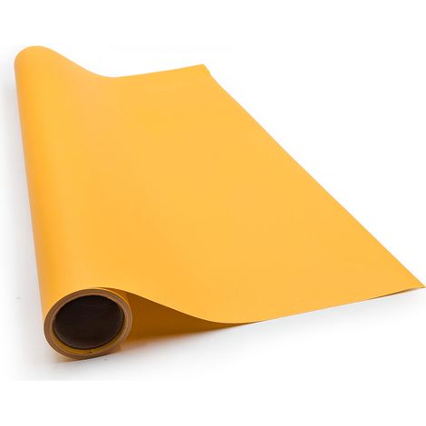 Blumenfolie – „Elegant“ Gelbglitzer – Rolle 58 cm x 10 m