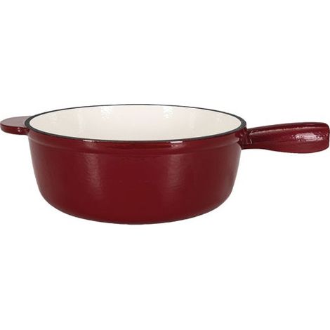 Pentola per fonduta rossa da 24 cm - 155.08 - Nouvel (1/4)