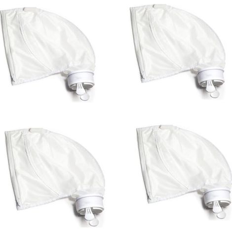 Ahlsen Stück Pool-Reinigungsbeutel, Schwimmbadroboter-Tasche, Nylonbeutel-Ersatz für Polaris 280 und 480, Universal-Filterbeutel für 280/480 Polaris-Ersatzbeutel (1/5)