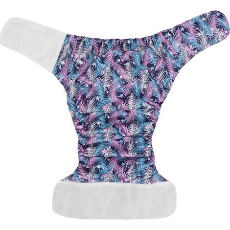 Couche Adulte Réutilisable pour Incontinence Sévère - Protection Lavable avec Velcro Ajustable (1/5)