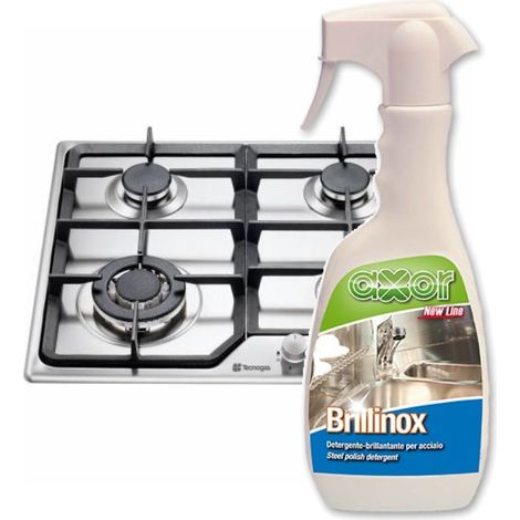 DETERGENTE AMTI IMPRONTA SUPERFICIE IN ACCIAIO PIANI COTTURA INOX 500ML