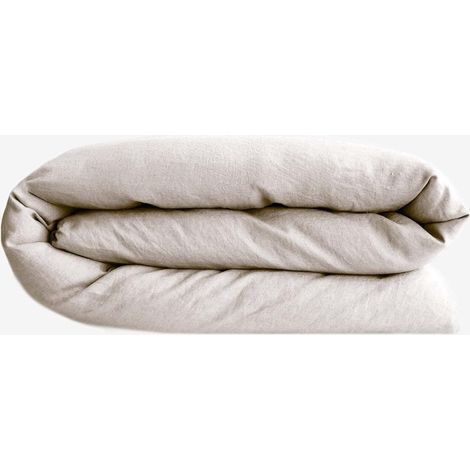 Housse de couette Palace 100% coton teint lavé Vent du sud - Palace Naturel - Housse de couette 200 x 200 cm