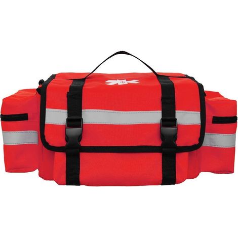 Erste-Hilfe-Tasche Rot mit Reflektoren, große Kapazität, für Trauma & Outdoor