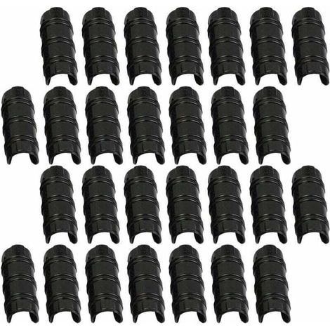 30 fascette stringicavo da 32 mm per fissare teloni da giardino, serre, pellicole e piante