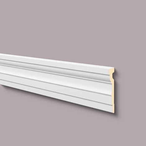 Telaio della porta NMC MA15 DOMOSTYL Noel Marquet modanatura per facciata contorno finestre profilo di facciata design moderno bianco 2 m