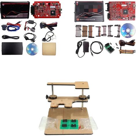Outil de remappage ECU, capacité en ligne, support de protocoles illimité, CADRE BDM KESS KTAG (1/2)