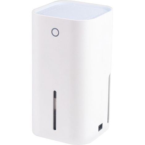 Petit déshumidificateur 850 ml, économie d'énergie, arrêt automatique, léger, domestique, silencieux, pour chambre à coucher, salle de bain, bureau (1/5)