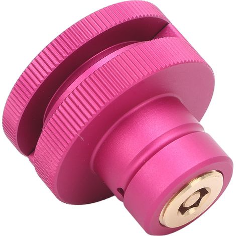 Raccord rapide CO2 séparé en laiton alliage alu avec 2 joints caoutchouc filetage TR21 4 pour machine eau pétillante Duo Terra Art (1/5)
