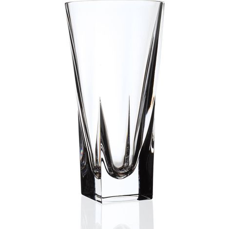 Rcr vaso fiori Fusion vetro Luxion trasparente 30 cm