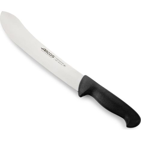 Metzgermesser Arcos Farbe - Prof 292725 in Edelstahl Nitrum und mango ergonomische schwarze Polypropylenklinge und 25 cm Klinge, Vitrine (1/5)