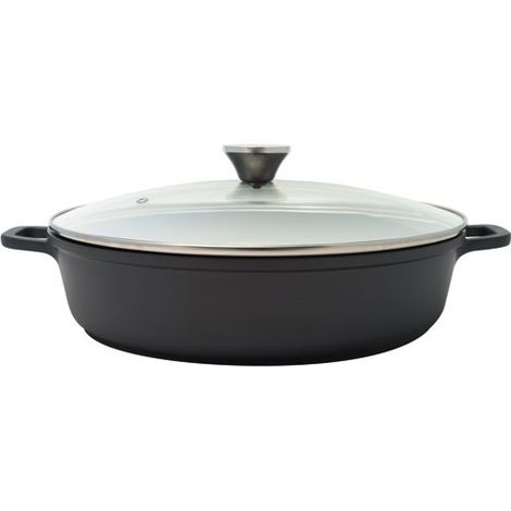 BAUMALU Mijoteuse basse 32 cm / 5 L (1/3)