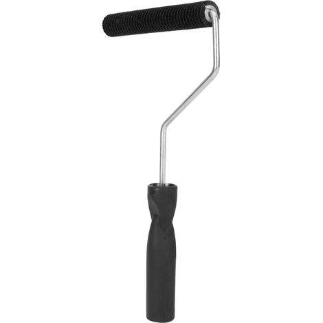 Rouleau en fibre de verre portable pour baignoire, outil de rouleau à poils pour la stratification de résine, rouleau à bulles pour fenêtre, baignoire, porte D