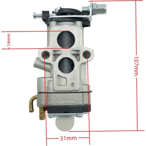 Carburateur compatible avec les modèles 350BT, 150BT, WYA-79 et sèche-cheveux dorsal 909-181 (1/4)