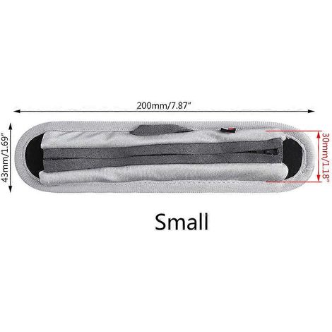 Coussinets d'arceau Ear Beam qualifiés pour casque Solo QC35 QC25 MDR - Gris (1/5)