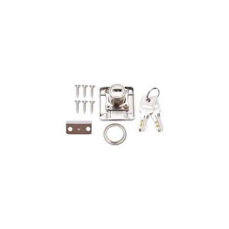 Verrouillage réutilisable pour tiroirs de bureau et armoires – Modèle 138-22, en plastique durable, fixation facile et sécurisée (1/5)