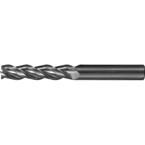 PFERD TOOLS Fraise VHM Ø10 mm, 3 dents, 4xDC, chanfrein 0,2 mm, non revêtue, tige HA, Performance Aluminium (1/4)