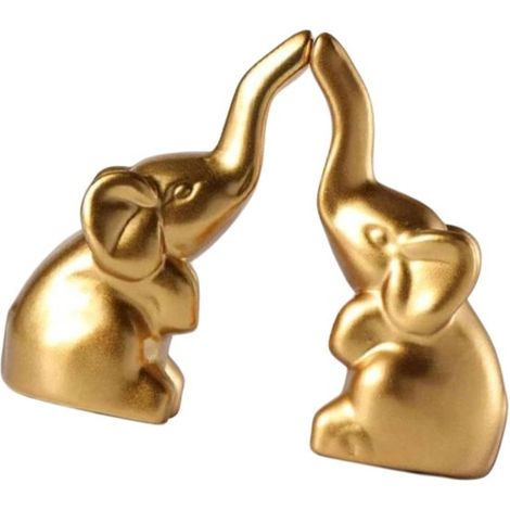 Figurines d'éléphants, décorations pour la maison, objets de collection et ornements le cadeau parfait pour les amoureux des éléphants. (1/5)