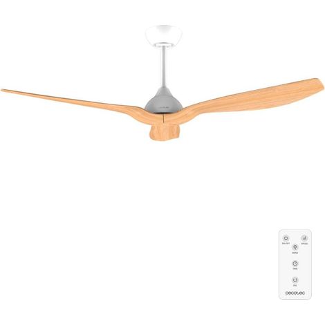 Cecotec Deckenventilator ohne Beleuchtung EnergySilence Aero 5200 LightWood