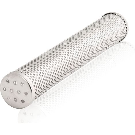 BBQ-Toro Edelstahl Räucherröhre für Gasgrill, Holzkohlegrill Smokerröhre