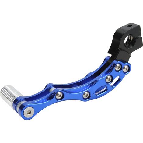 Lève de Kick Démarreur Haute Résistance Alliage Aluminium Accessoire Universel pour Moto Scooter Bleu (1/5)
