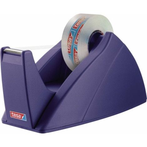 Tesa Tischabroller 57421-02 Klebebandspender Dunkelblau (1/5)