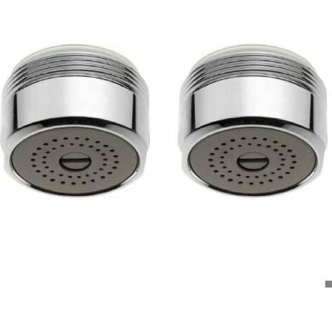 Robinet économiseur d'eau M24 pour lavabo, réduction 30-80 %, chromé (1/4)