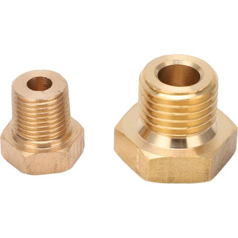 M14x1.5 à 1/8in NPT adaptateur de prise de carter d'huile température de l'eau outil de refiletage de vis de carter universel pour voiture (1/5)